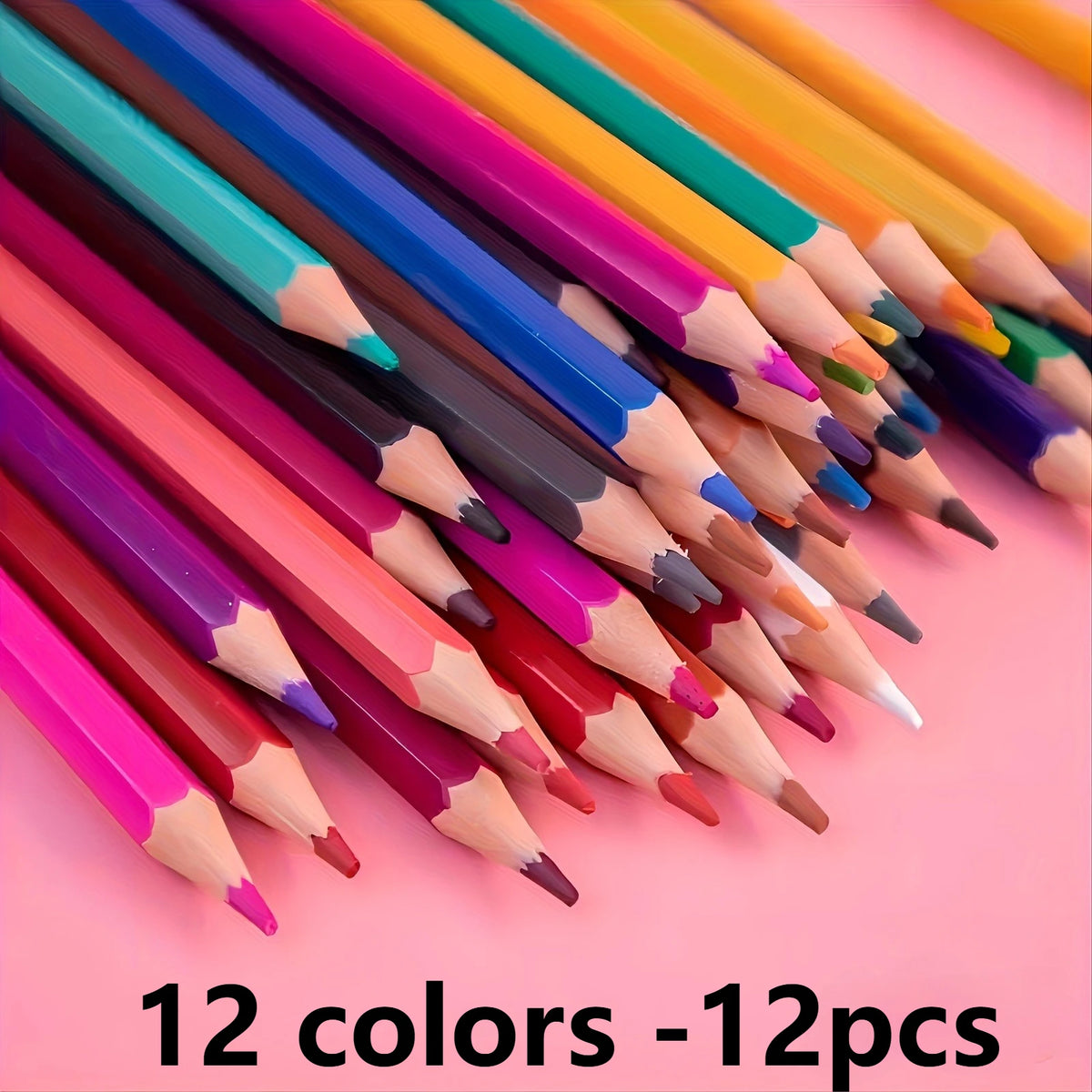 Wooden Color Pencil Set – For Coloring, Drawing & Creative Rituals