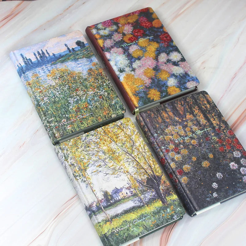 Hardcover A5 Notebook | Retro Literary Journal with 256 Pages