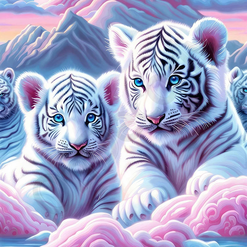 Scenic Diamond Painting Kit | Full-Drill Round Diamonds