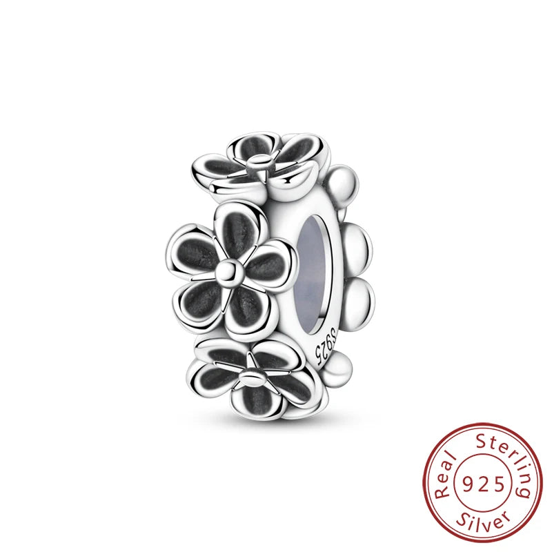 925 Silver Nature & Animal Charms – Butterfly, Floral & Woodland Pendants for Bracelets