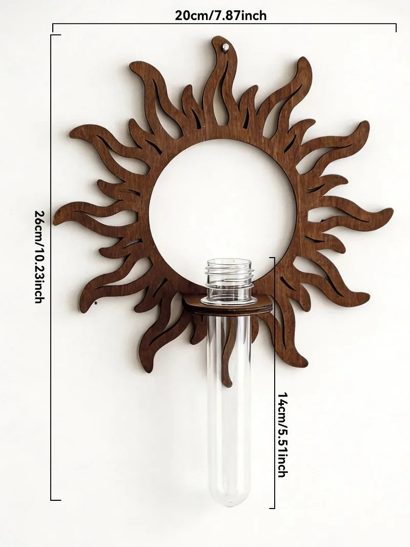 Wooden Wall Propagation Station | Sun, Jellyfish & Lantern