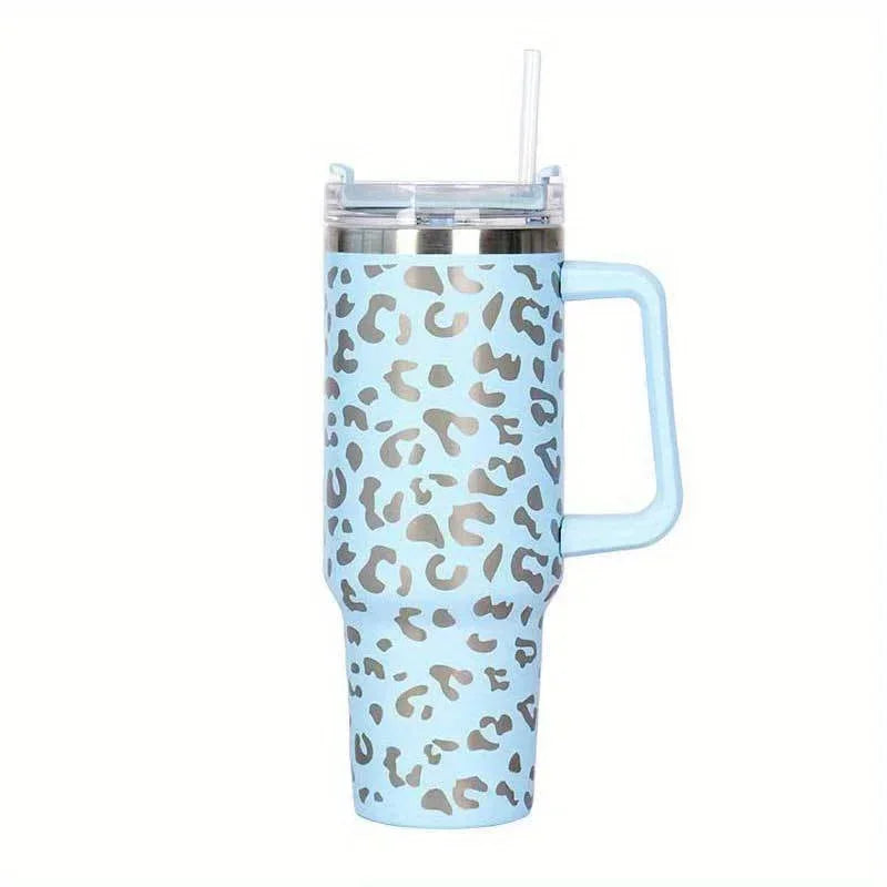 Wild Sip 40 oz Insulated Tumbler with Handle & Straw