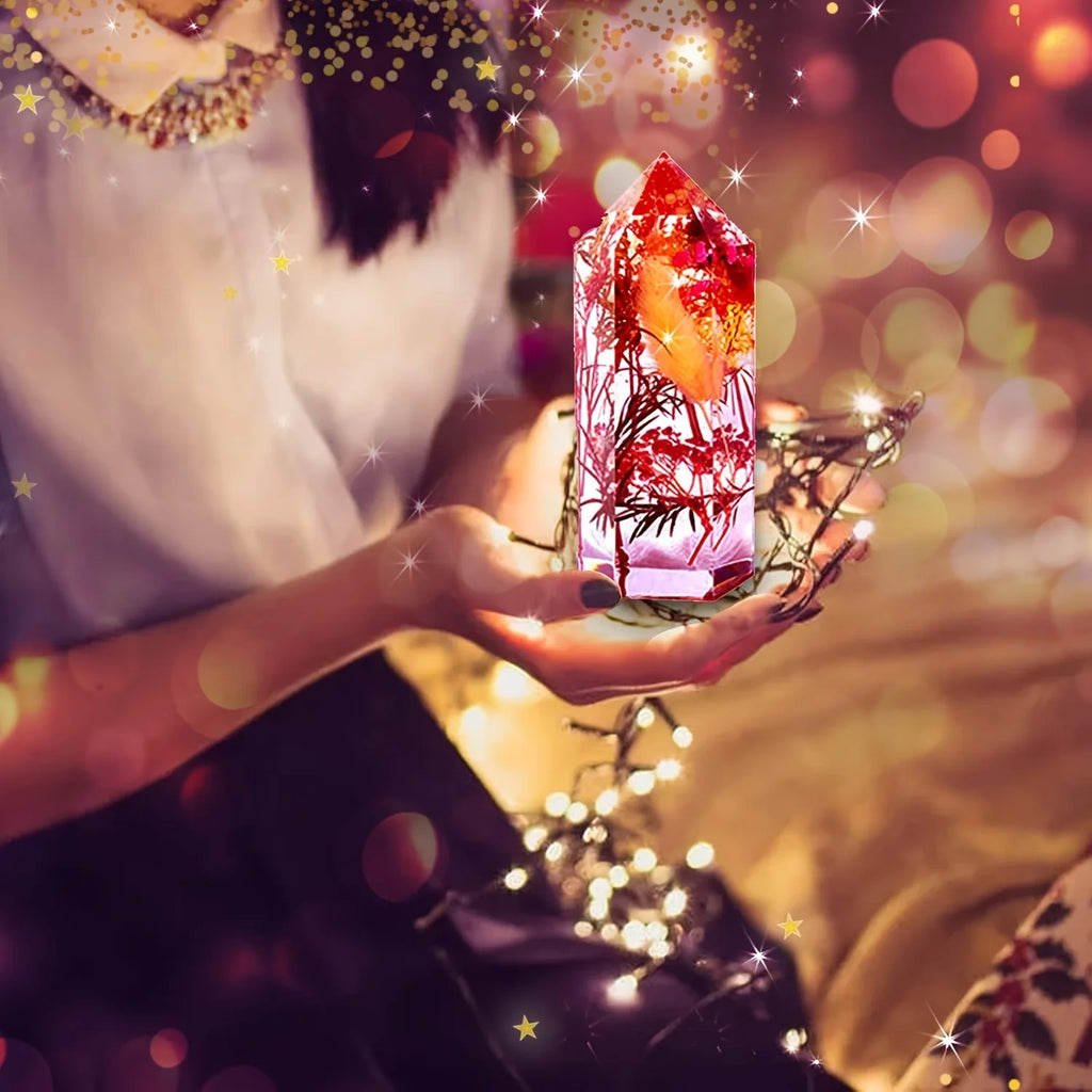 Crystal Tower Resin Mold Set — DIY Home Décor & Gift Making