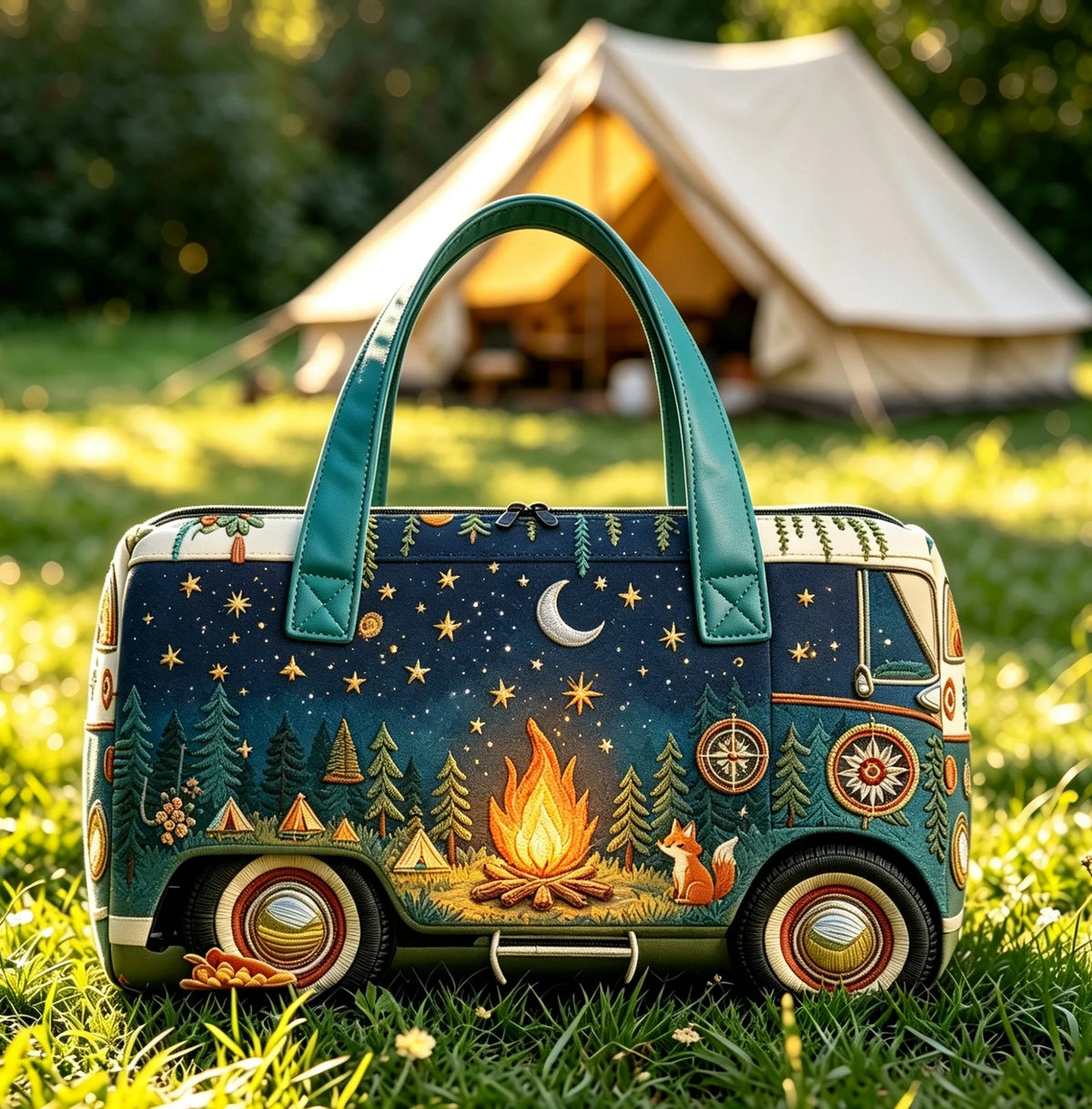 Quilted Duffle Bag | Foldable Travel & Gym Bag
