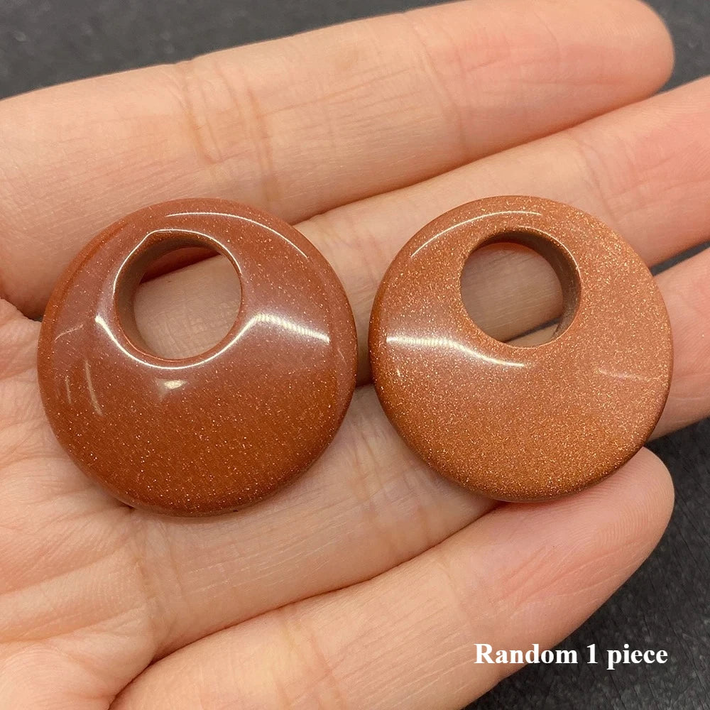 Crystal Earth Tones Pendant Trio — Choose Your Stone | Natural Healing Crystal Set