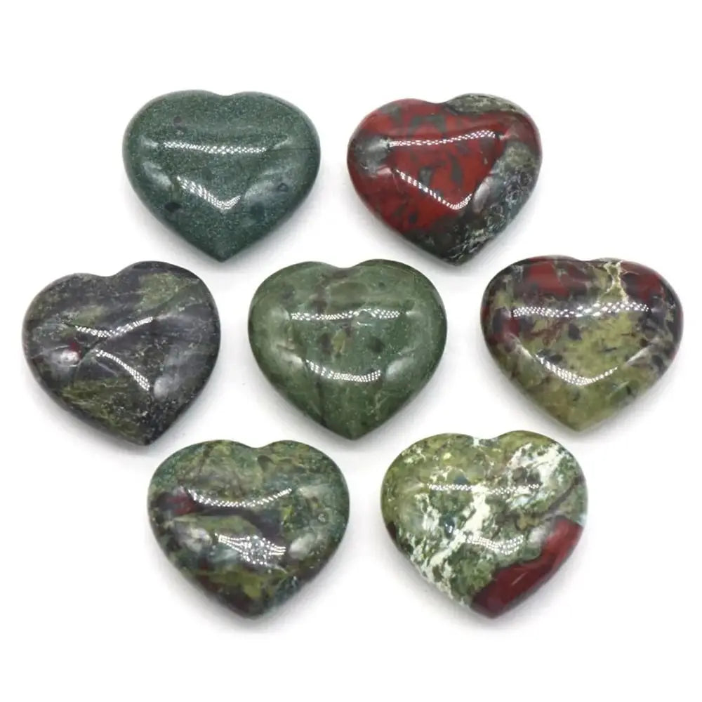 Heart-Shaped Crystal Stone | 20mm Polished Gemstone | Pocket Crystal Gift