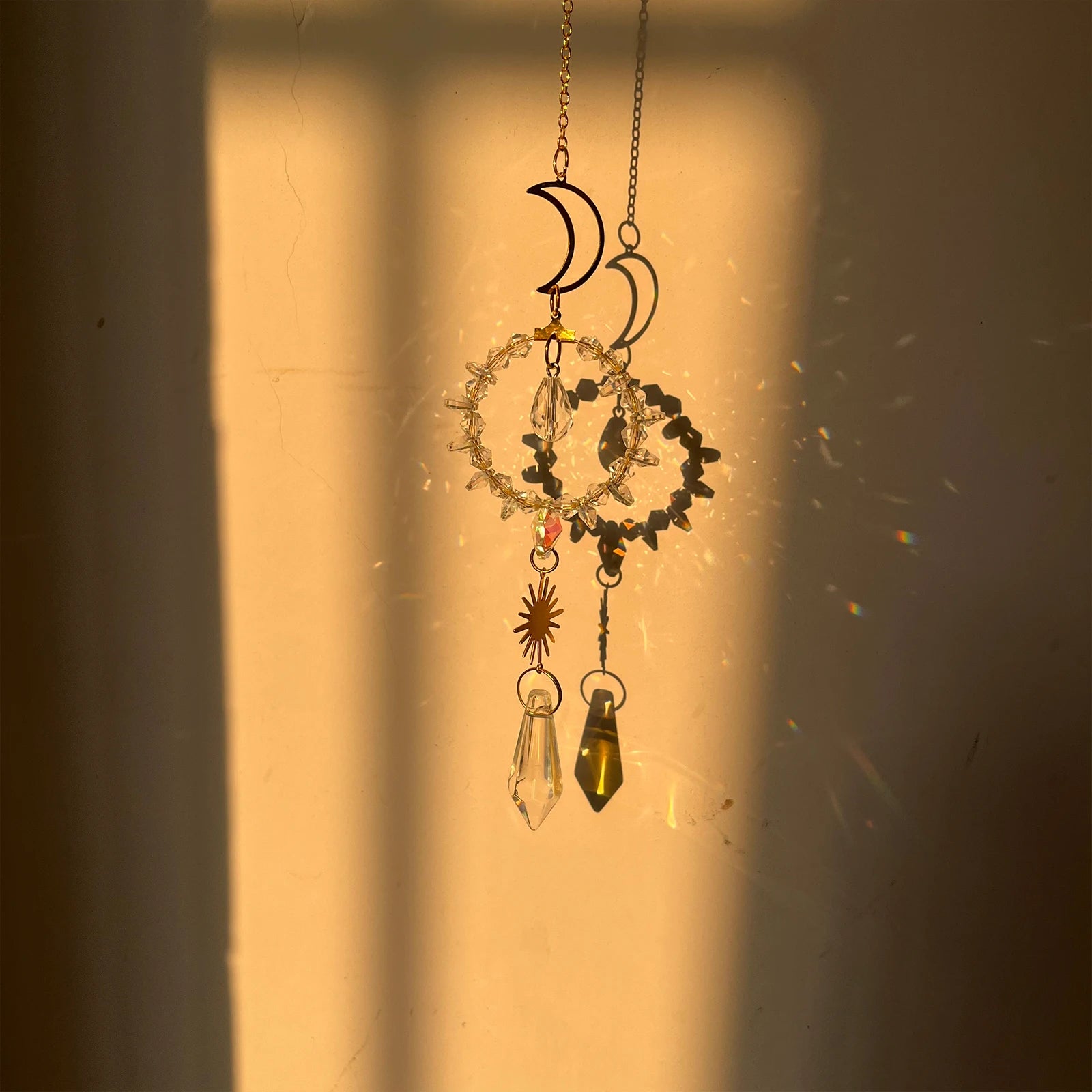 Radiant Crystal Suncatcher — Rainbow Light Maker