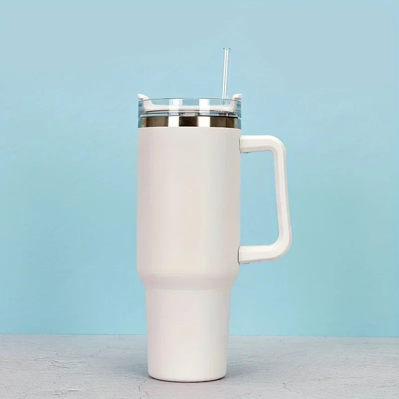 Wild Sip 40 oz Insulated Tumbler with Handle & Straw