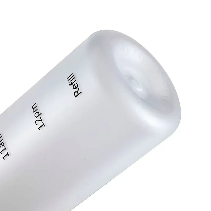1L Time-Marker Water Bottle | Matte & Two-Tone Colors