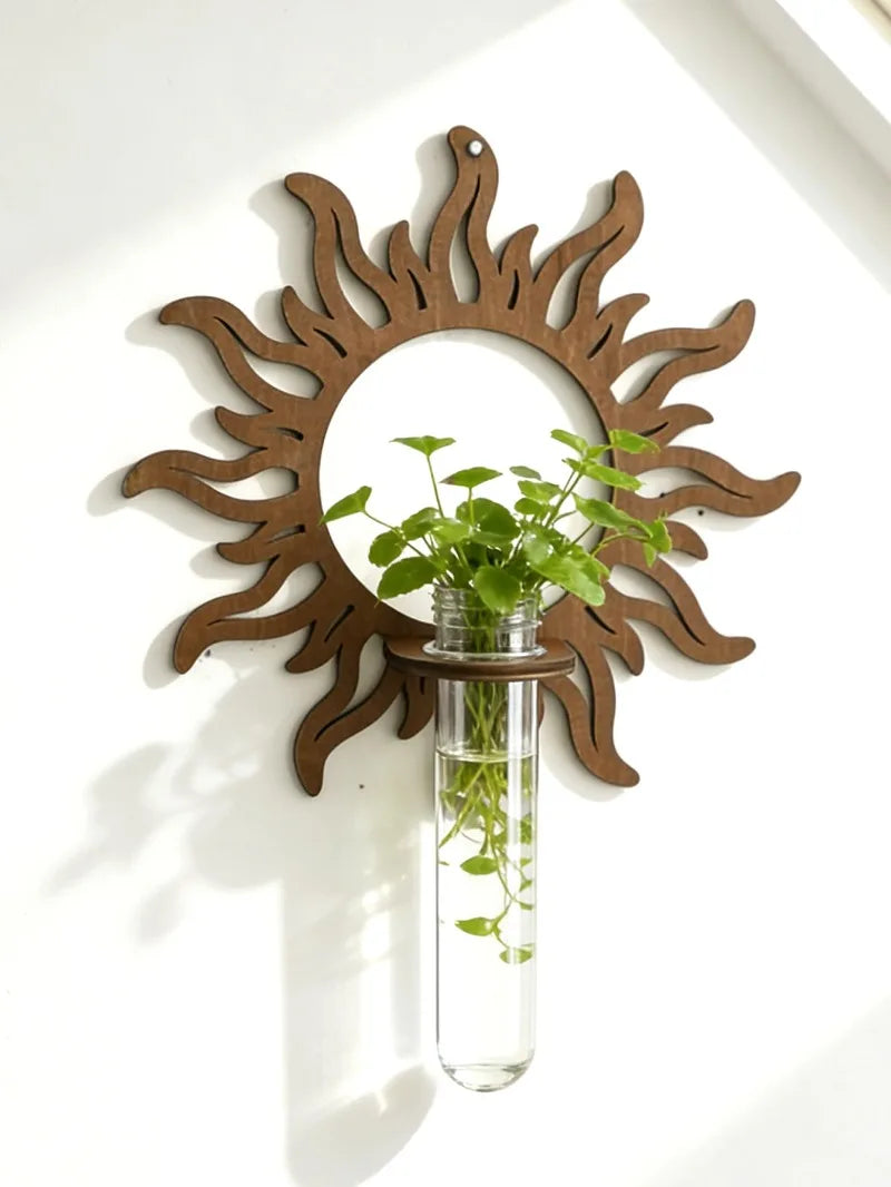 Wooden Wall Propagation Station | Sun, Jellyfish & Lantern