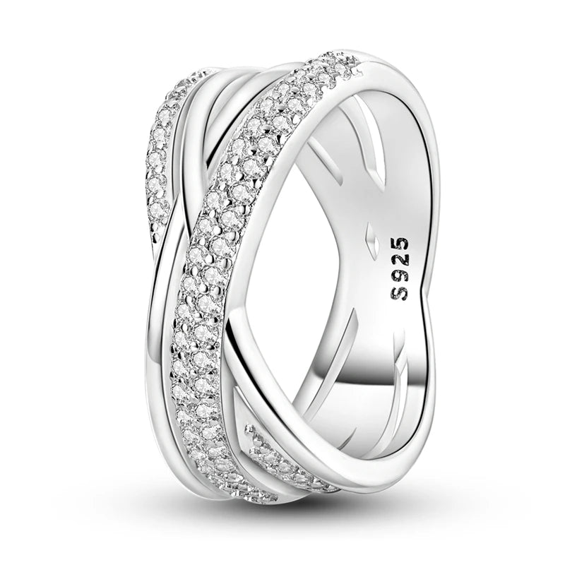 Collection of 925 Sterling Silver Rings