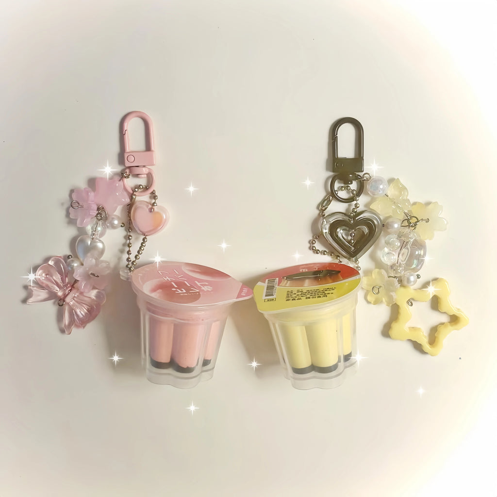 Japanese Food Gashapon Resin Bag Charm – Kawaii Handmade Keychain & Bag Pendant