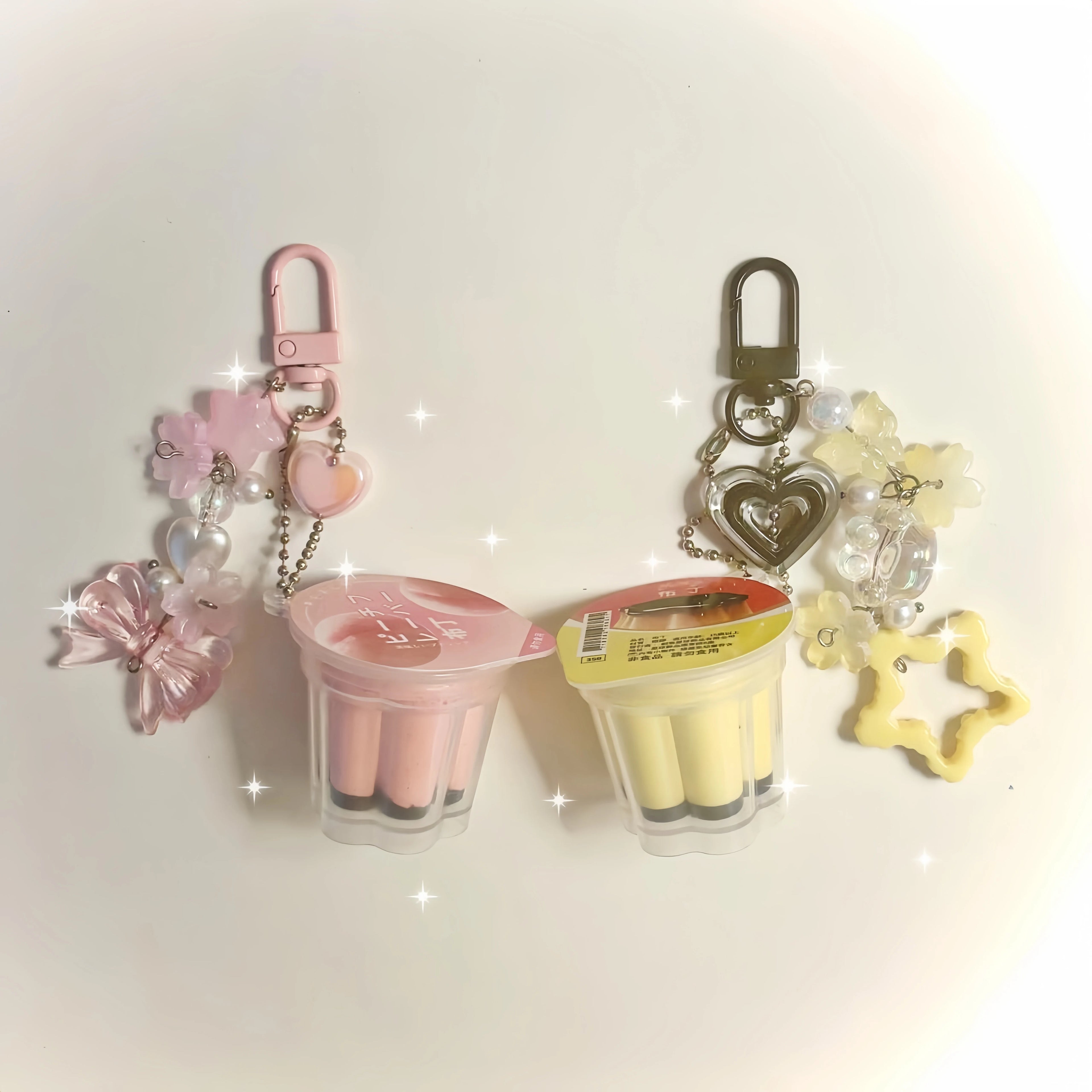 Japanese Food Gashapon Resin Bag Charm – Kawaii Handmade Keychain & Bag Pendant