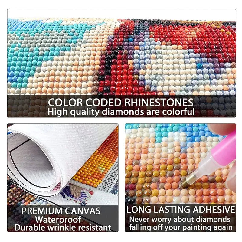 Seaside Fantasy 5D Diamond Painting Kit
