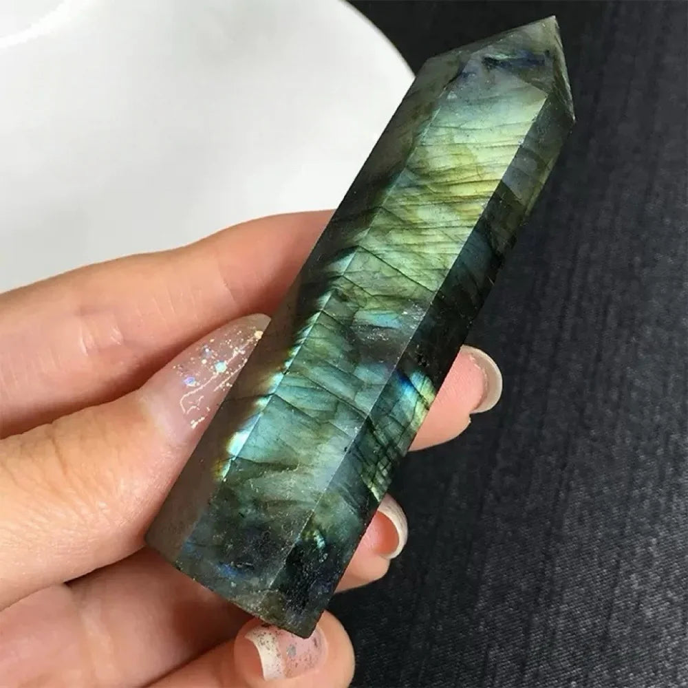 Natural Labradorite Tower