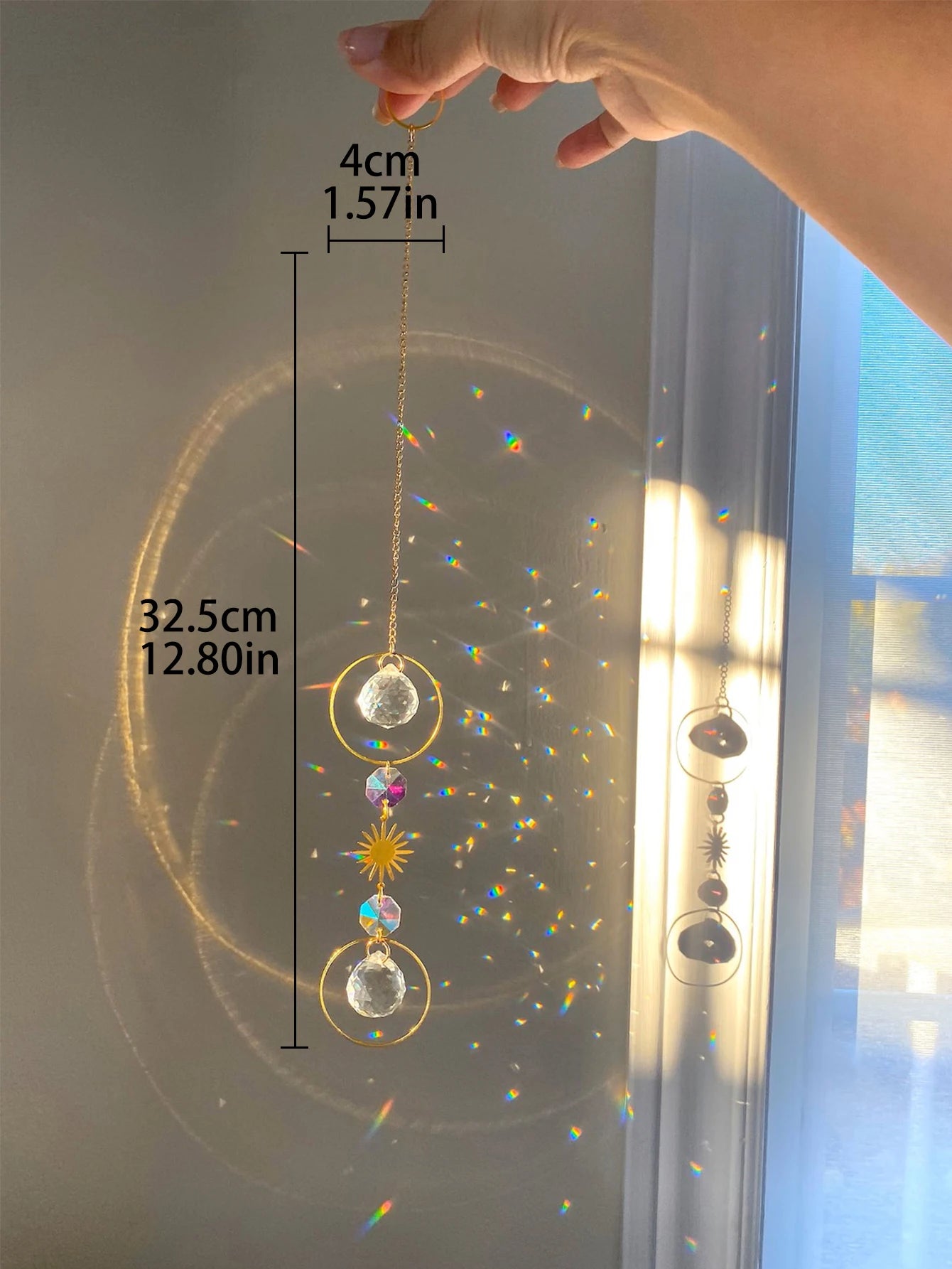 Crystal Rainbow Prism Suncatchers