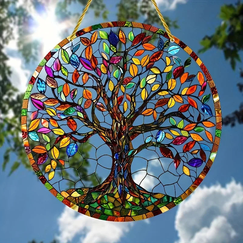 Tree of Life Acrylic Suncatchers