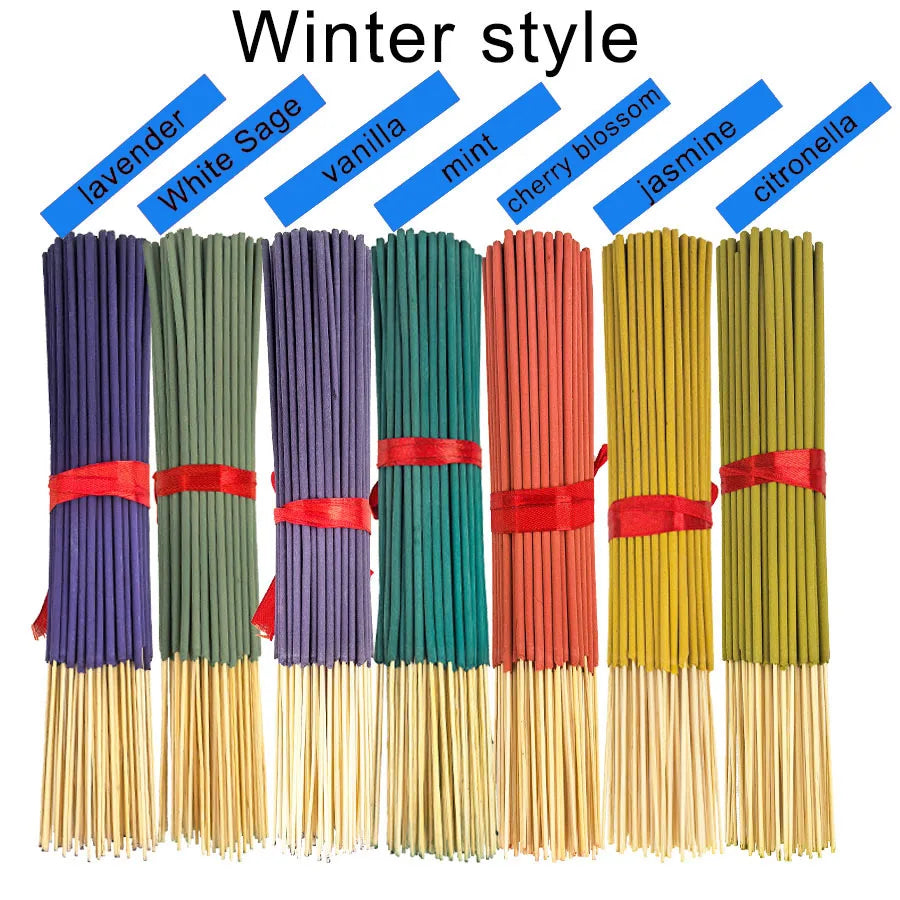 Incense Stick Bundle — 140 Sticks, 7 Scent Sets