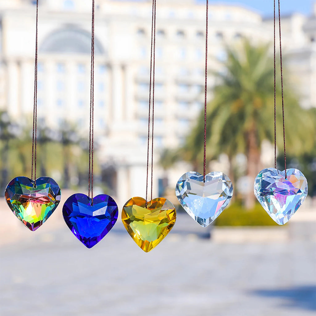 Heart Crystal Prism Suncatcher