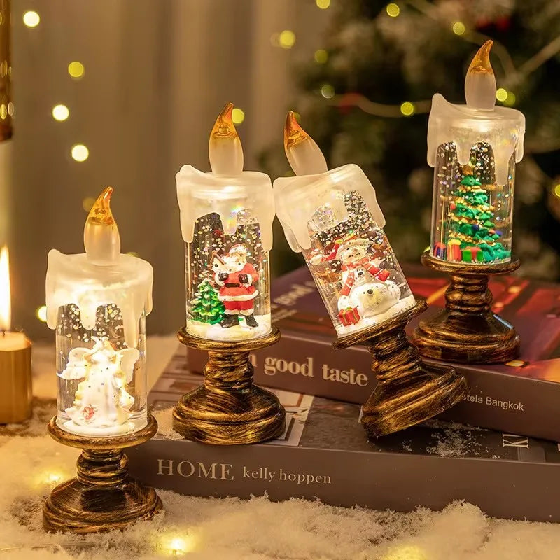 Christmas Snowflake Wind Lamp Decoration