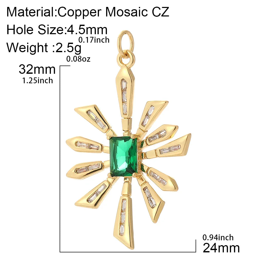 Bohemian Heart Charms – Copper DIY Pendants for Bracelets, Necklaces & Earrings
