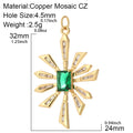 Bohemian Heart Charms – Copper DIY Pendants for Bracelets, Necklaces & Earrings