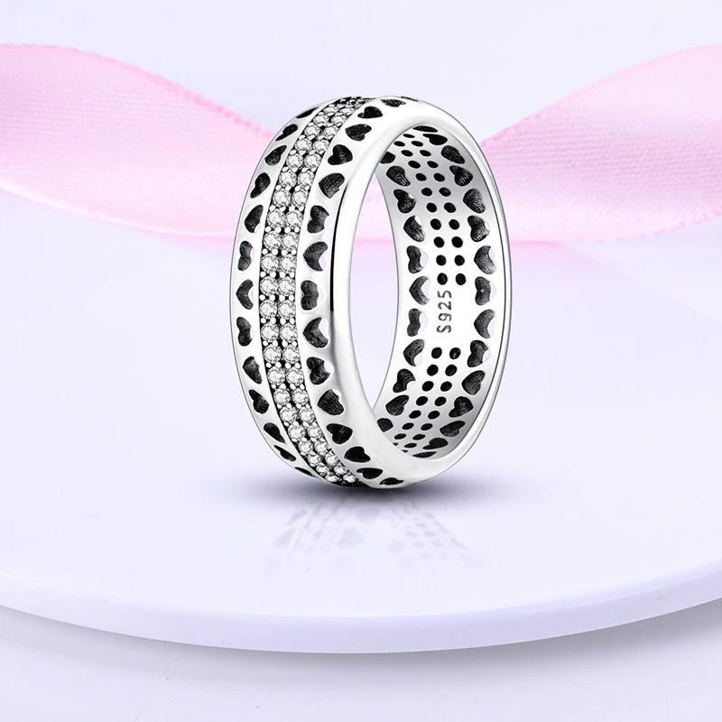 Collection of 925 Sterling Silver Rings
