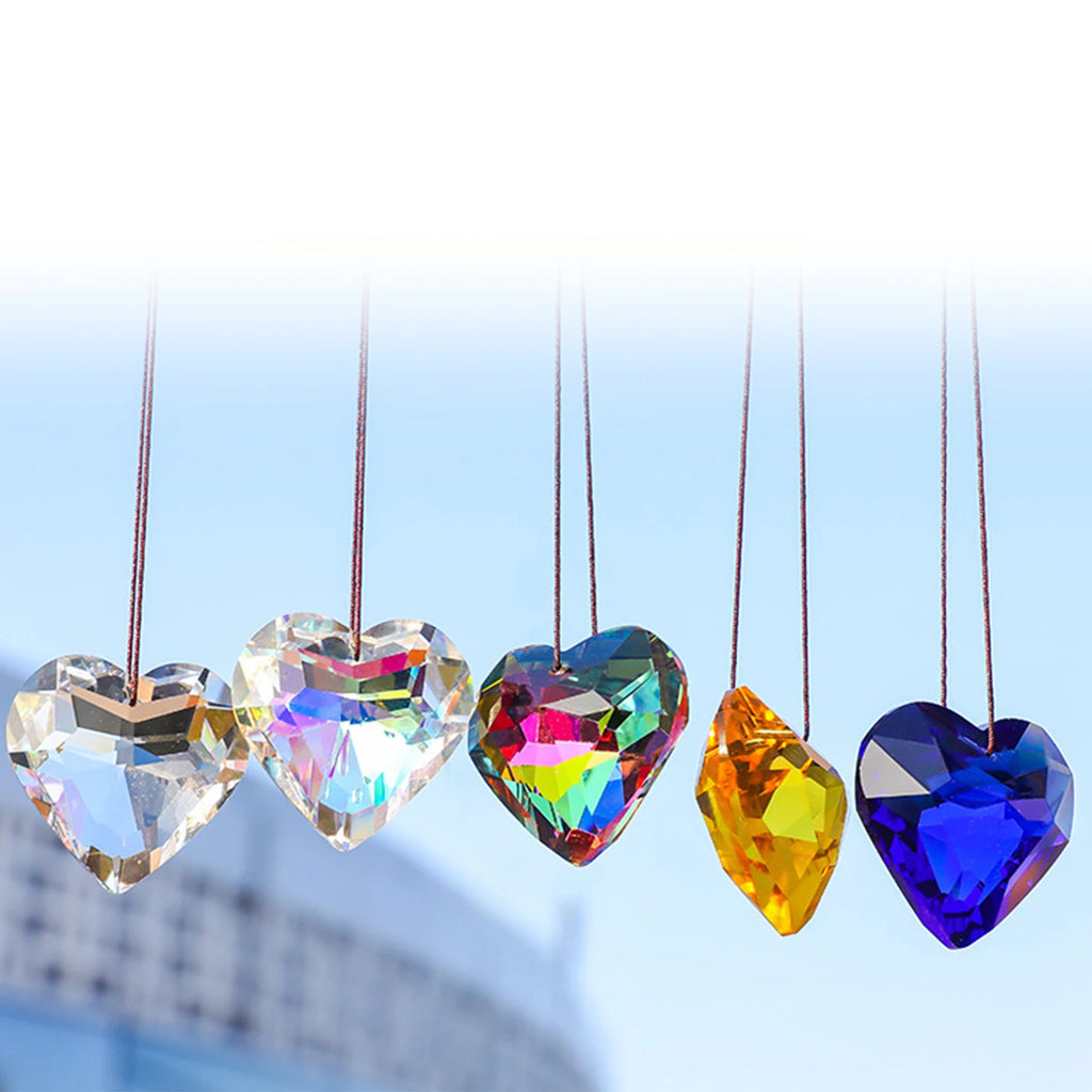 Heart Crystal Prism Suncatcher