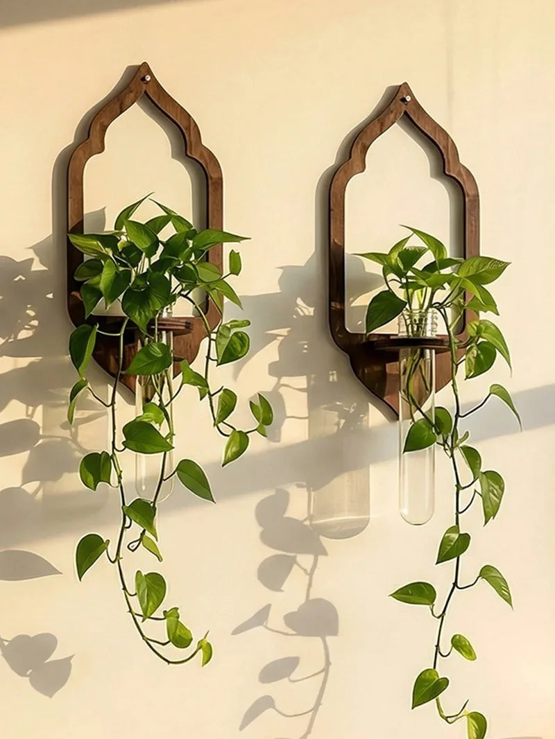 Wooden Wall Propagation Station | Sun, Jellyfish & Lantern