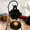 Witch Cauldron Wax Melt & Oil Burner | Hanging Halloween Aroma Diffuser