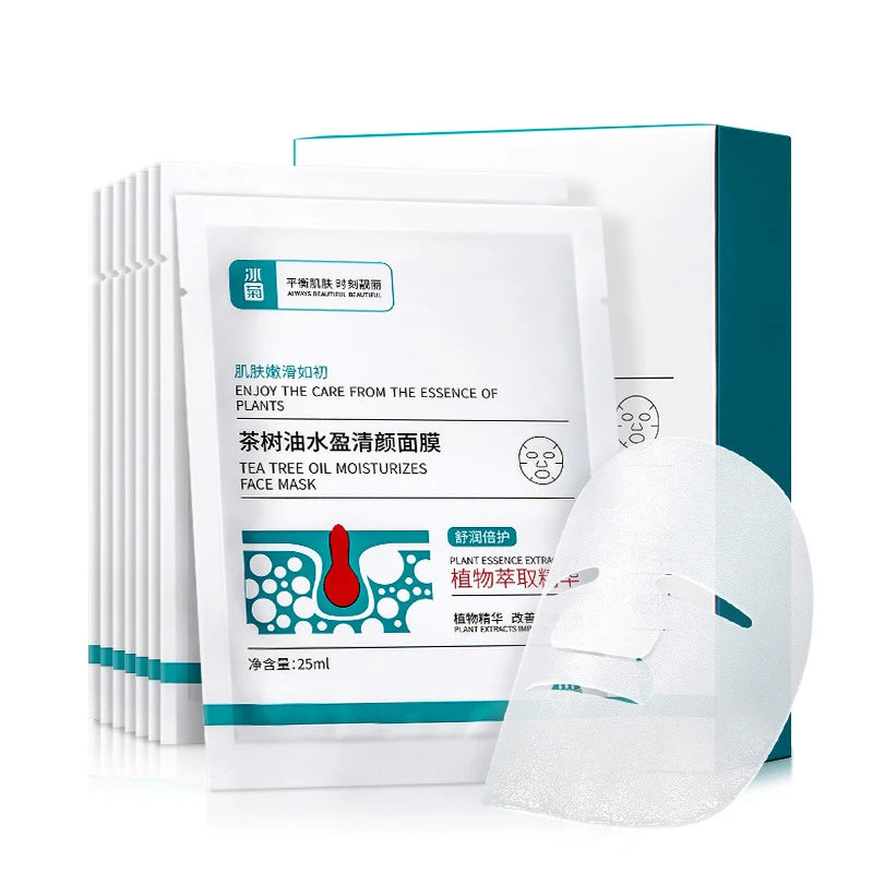 Snail & Hyaluronic Acid Face Sheet Mask – 10pcs | Korean Skincare