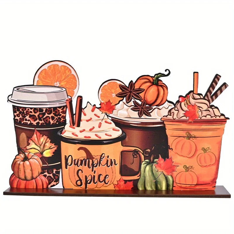 Pumpkin Spice & Everything Nice | Autumn Tabletop Sign