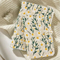 Embroidered Daisy Fabric Journal | Little Pages of Possibility