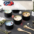 Crystal & Dried Flower Soy Wax Candle — Iron Tin Gift Candle