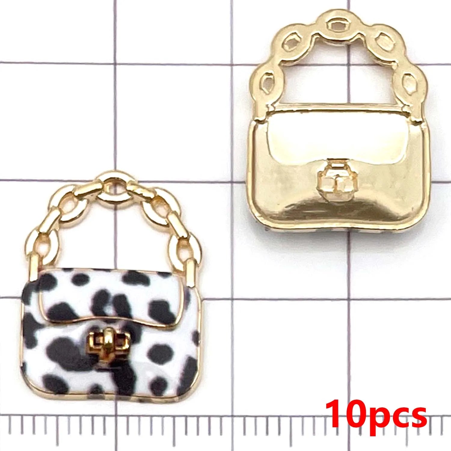 Colorful Alloy Handbag Charms for DIY Jewelry Making – Bracelet, Necklace & Earring Pendants