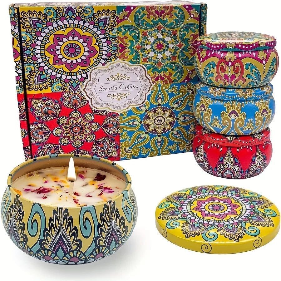4-Piece Soy Wax Candle Gift Set
