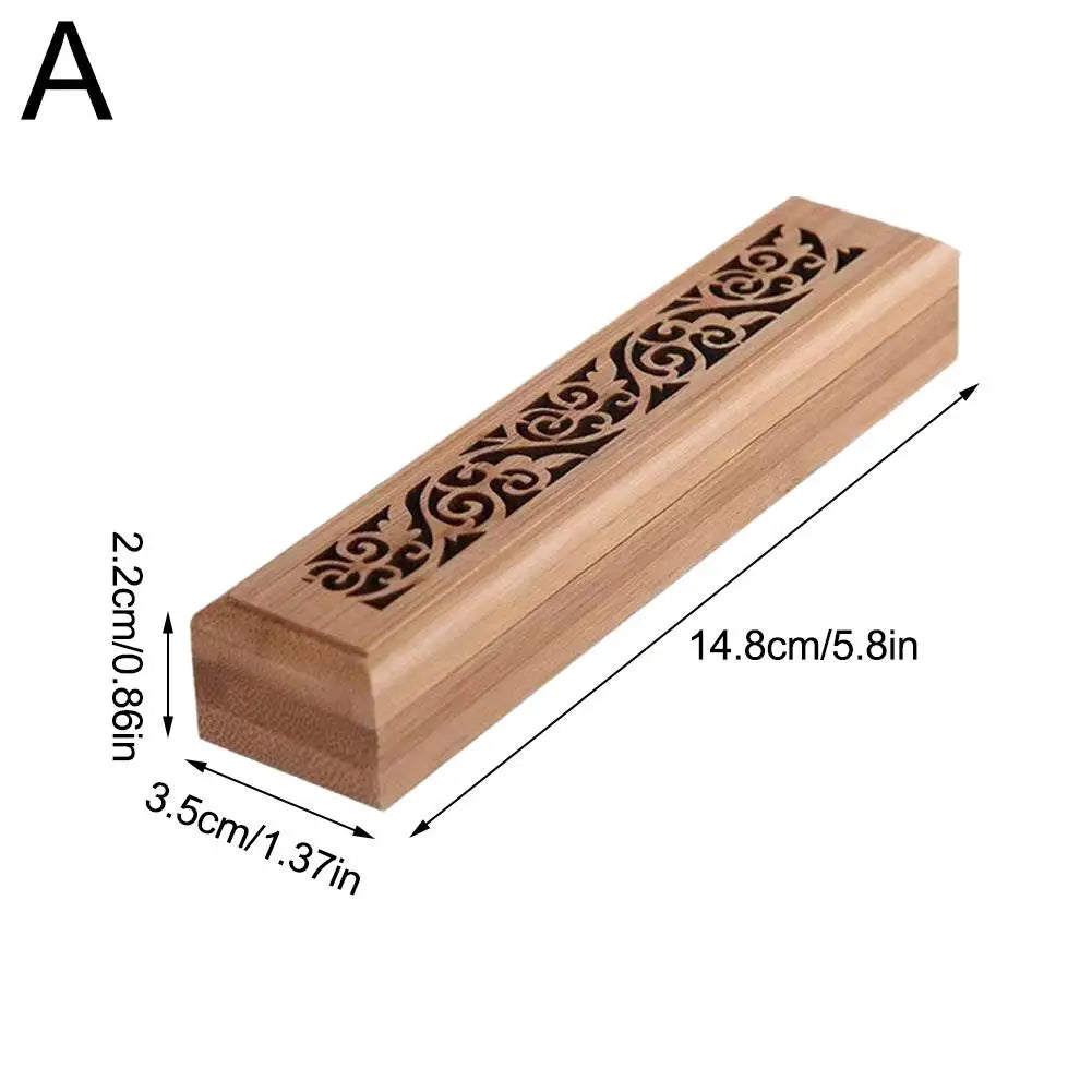 Natural Bamboo Incense Burner