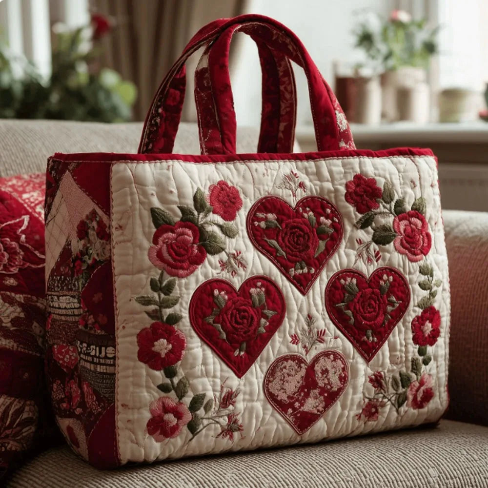 Cat & Floral Canvas Tote Bags | Reusable Shoulder Bags