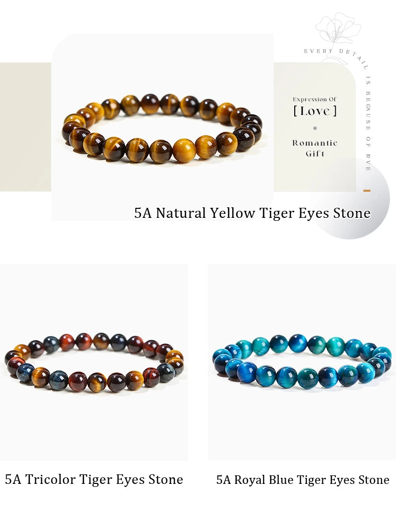 Natural Stone Reiki Healing Bracelets
