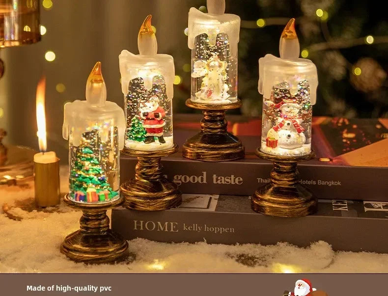 Christmas Candle-Style Lantern | 4 Festive Designs