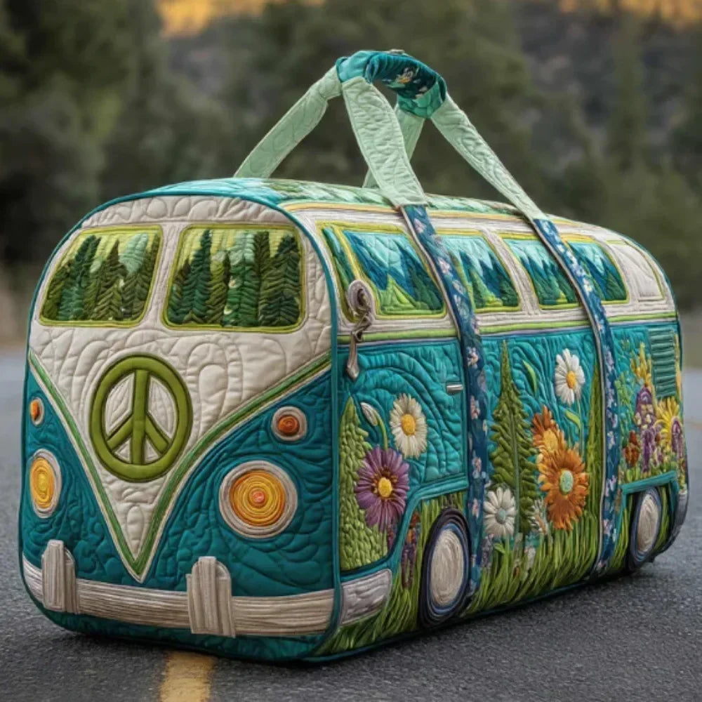 Quilted Travel Duffle Tote Bag | 30 Styles | Beach, Gym & Hiking