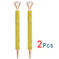 Diamond-Style Metal Ballpoint Pens | 2- or 5-Piece Sets