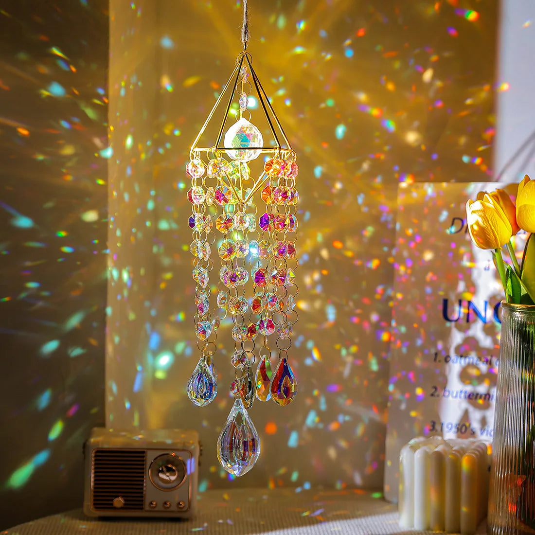Crystal Chandelier Suncatcher
