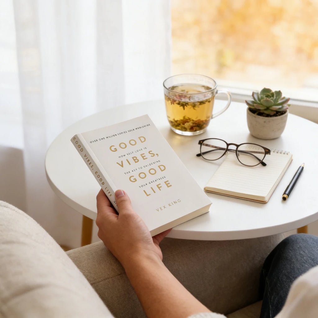 Good Vibes, Good Life by Vex King | Self-Love & Personal Growth Book