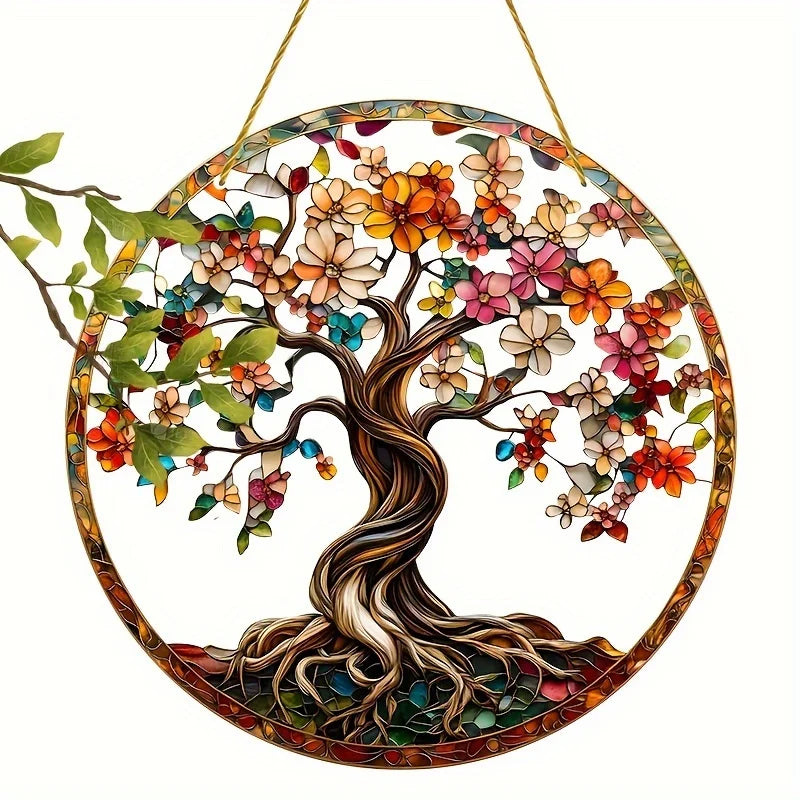 Tree of Life Acrylic Suncatchers