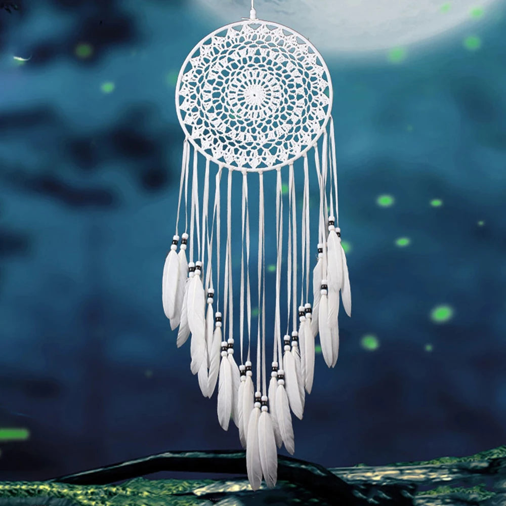 Boho Dream Catcher | Handmade Wall Hanging for Bedroom, Kids Room & Home Décor