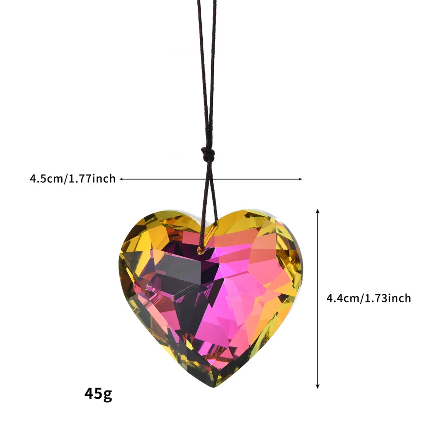 Heart Crystal Prism Suncatcher