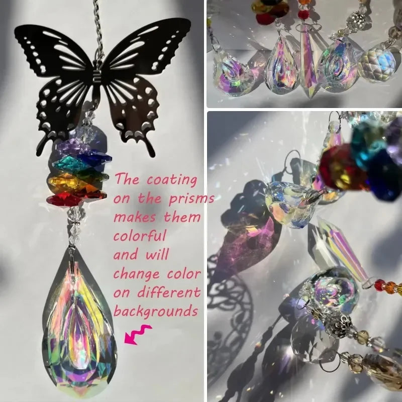 Crystal Prism Suncatcher — Nature Collection