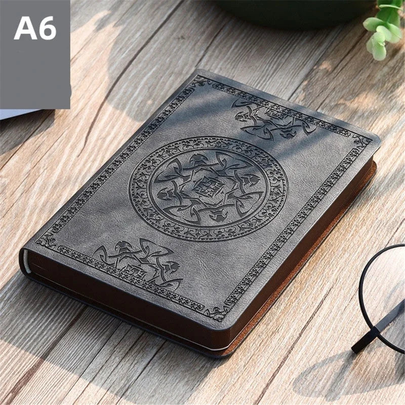 Vintage Leather Pocket Journal | Diary & Manifestation Notebook