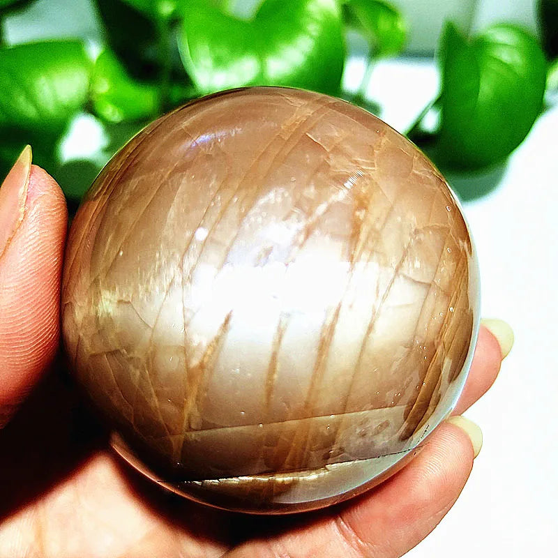 Druzy Agate Crystal Sphere – Natural Geode Décor